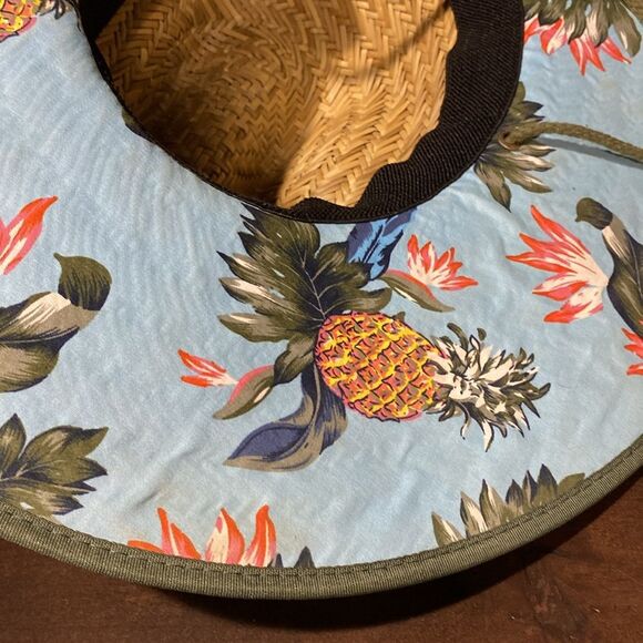 Dorfman Pacific Co Authentic 100% Rush/Paja Hawaiian Pineapples Size L/XL - Picture 6 of 9